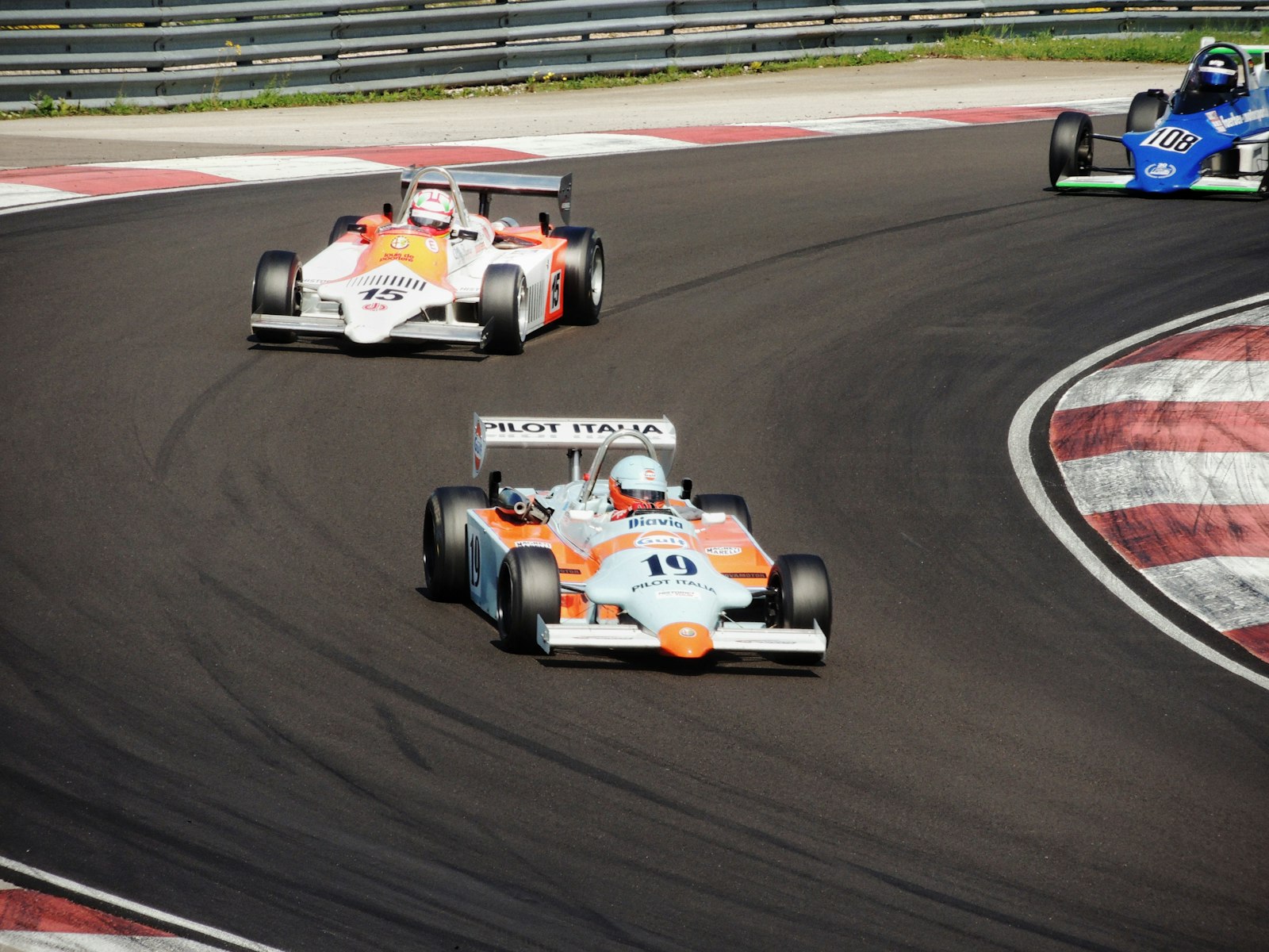 A classic sportscar racing